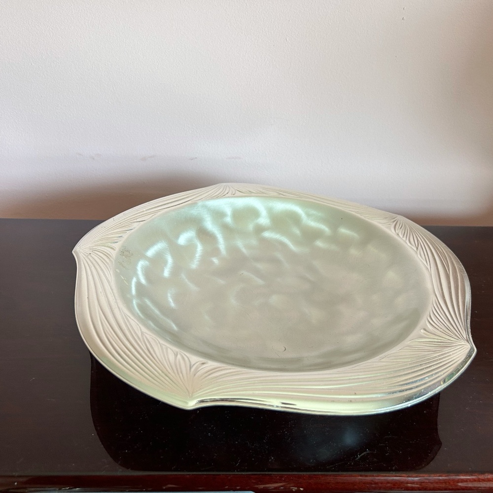 WMF-IKORA Tarnish Resistant Silver Serving Footed Bowl 11.5" Long 11.5" Wide